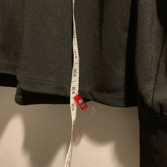 Black wrap style blouse - Picture 6 of 9